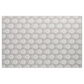 Taupe en Ivory  Damask Pattern Fabric Stof (Yard (91,4 cm))
