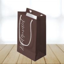 Taupe gestileerde script bruiloft bruidsmeisje