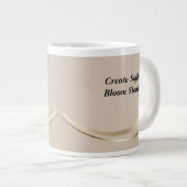 Taupe Gold Inspirational Grote Koffiekop (Voorkant rechts)