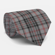 Taupe Grey Red Black Pset Tartan Flannel