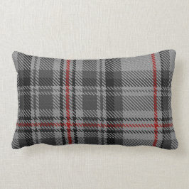 Taupe Grey Red Giant Tartan Pset Kussen