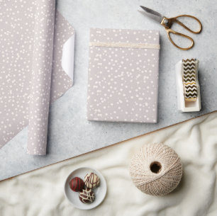 Taupe Ivory Neutral Elegant Abstract Minimalist Cadeaupapier