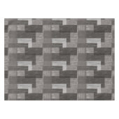 Taupe Jean lap Werk Nep Bouclé Tafelkleed (Voorkant (Horizontaal))