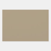 Taupe Kinder Eid Mubarak Inpakpapier Vel (Voorkant 3)