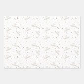 Taupe Kinder Eid Mubarak Inpakpapier Vel (Voorkant)