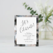 Taupe leisteen penseelstreken Abstract Kaart (Staand voorkant)