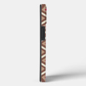 Taupe, Light Taupe, Hot Pink Ikat Diamonds STaylor Case-Mate iPhone Case (Achterkant / Rechts)