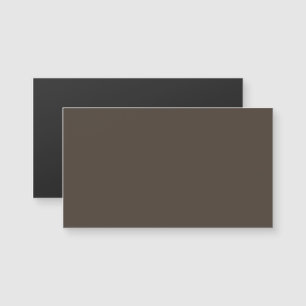Taupe Magnetische Visitekaart
