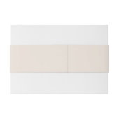 Taupe Minimal Herfst Bride Groom Name Wedding Uitnodigingen Wikkel (Achterkant Voorbeeld)