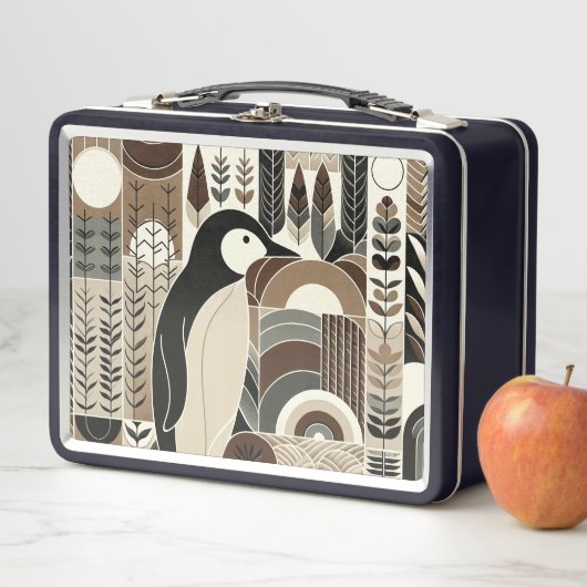 Taupe Mocha Ivoor Pinguïn in Grain Forest Planten (In situ)