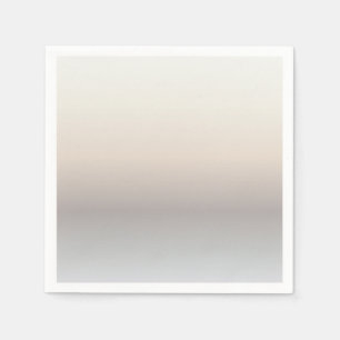 Taupe Pastel gradiënt Servet