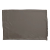 Taupe Pillowcase Kussensloop (Voorkant)