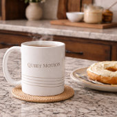 Taupe Quiet Motion Classic Mug, 11 oz Koffiemok