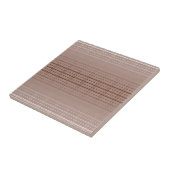 Taupe Sereniteit Tegeltje (Zijkant)