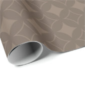 Taupe shippo cadeaupapier (Rol Hoek)