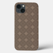 Taupe shippo Hoesje-Mate iPhone case (Achterkant)