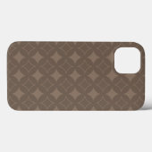 Taupe shippo Hoesje-Mate iPhone case (Achterkant (horizontaal))