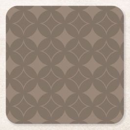 Taupe shippo kartonnen onderzetters