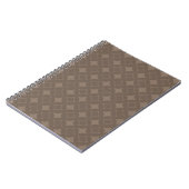 Taupe shippo notitieboek (Linkerzijde)