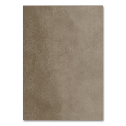 Taupe String Lights Trouwtafel Nummers Kaart (Achterkant)