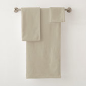 Taupe Swirls Bad Handdoek (Insitu)