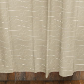 Taupe Swirls Douchegordijn