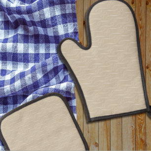 Taupe Swirls Ovenwant & Pannenlap Set