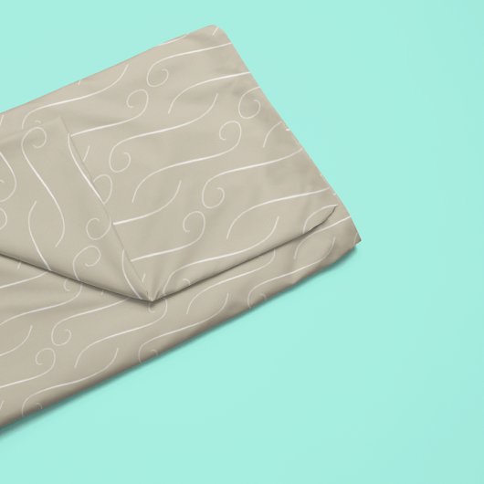 Taupe Swirls Tafelkleed