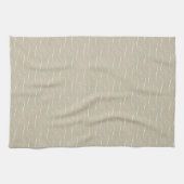 Taupe Swirls Theedoek (Horizontaal)