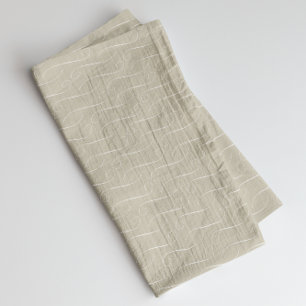 Taupe Swirls Theedoek