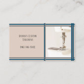 Taupe Tailor naaimachine Visitekaartje (Voorkant)