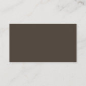 Taupe Visitekaartje (Achterkant)