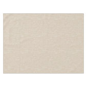 Taupe Wildflower Baby Shower Tablecloth Tafelkleed (Voorkant (Horizontaal))