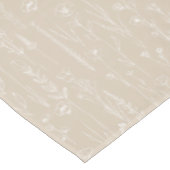 Taupe Wildflower Baby Shower Tablecloth Tafelkleed (Gekanteld)