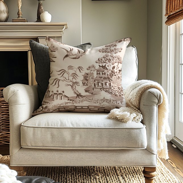  Taupe Willow Decoratief Sierkussen (Creator heeft geüpload)