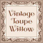 Taupe Willow gunstbox Bedankdoosjes