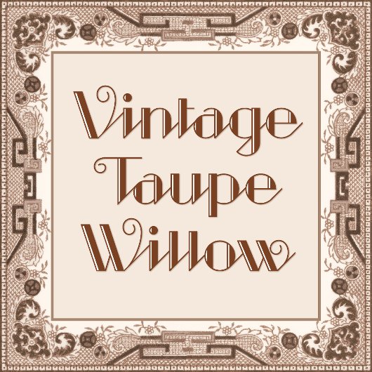 Taupe Willow gunstbox Bedankdoosjes