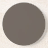 Taupe zandstenen onderzetter (Voorkant)