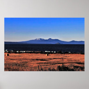 Taupo en Tongariro Poster