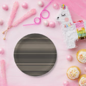 Taupstrepen Papieren Bordje (Feest)