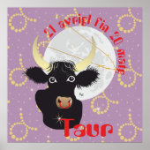 Taur 21 avrigl fin 20 matg Placat Poster (Voorkant)