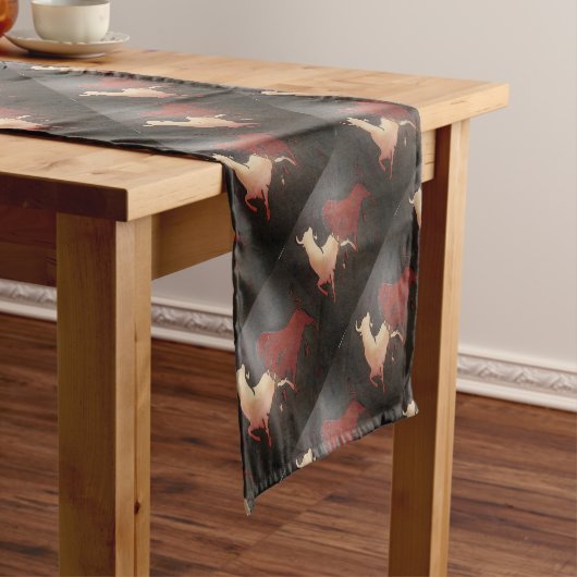 Taurean Bulls Animal Art Korte Tafelloper (Voorbeeld)