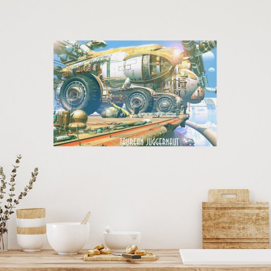 Taurean Juggernaut Poster (Keuken)