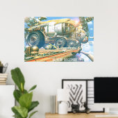 Taurean Juggernaut Poster (Thuiskantoor)