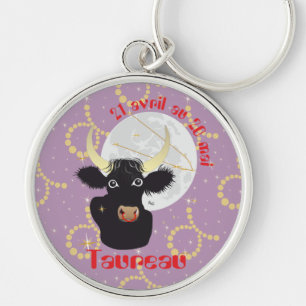Taureau 21 avril au 20 mai Porte-clés Sleutelhanger