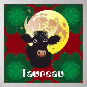 Taureau 21 avril au 20 mai Posters