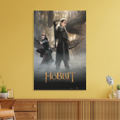 TAURIEL™ And LEGOLAS GREENLEAF™ Movie Poster 2 Canvas Afdruk (Insitu (Woonkamer))