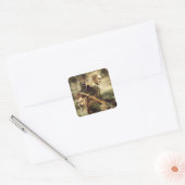 TAURIEL™ And LEGOLAS GREENLEAF™ Movie Poster 3 Vierkante Sticker (Envelop)
