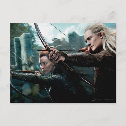 TAURIEL™ and LEGOLAS GREENLEAF™ Movie Poster Briefkaart (Voorkant)