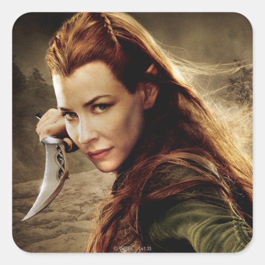 TAURIEL™ Character Poster 1 Vierkante Sticker (Voorkant)